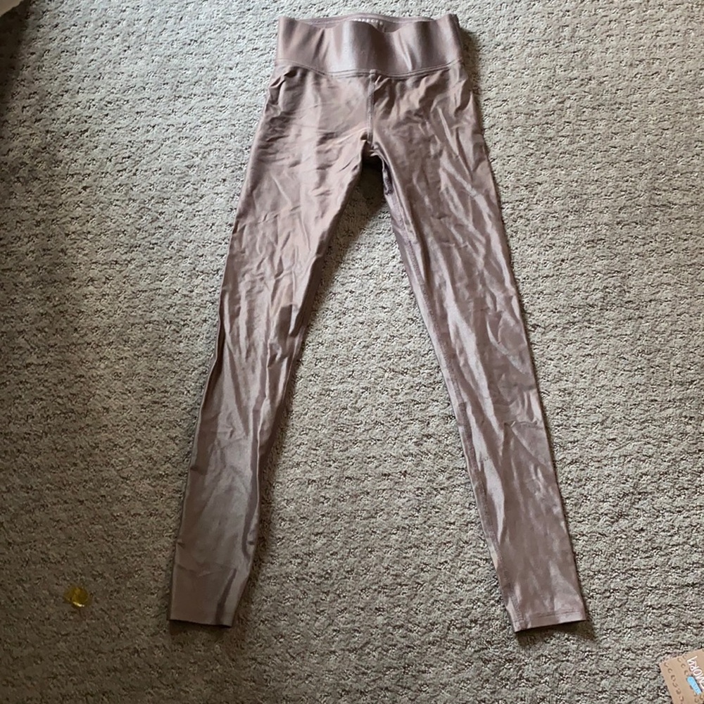 Carbon 38 shimmer Tan Full length legging